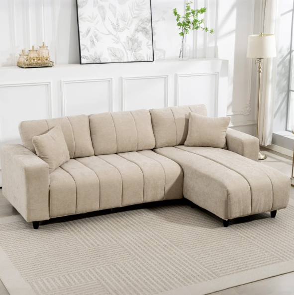 3 Seater L-Shaped Sofa with Changeable Chaise