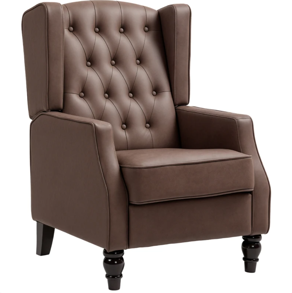Modern Faux Leather - Brown