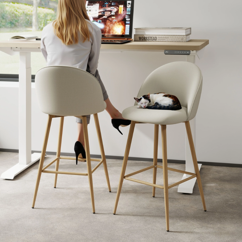 Modern 26in Swivel Counter Bar Stool